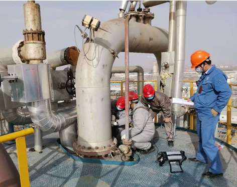 HEF-17B Pulse Eddy Current in-service inspection metal pipe wall thickness outside the cladding layer Detection Instrument
