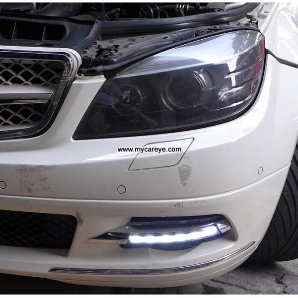 Mercedes Benz C-class W204 C180 C200 C230 C250 C260 C300 DRL LED driving Lights