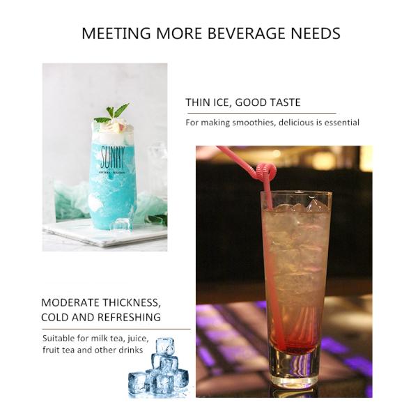 Пластиковым машина льда раковины охлаженная воздухом для ведра большой емкости охлаждая напитков