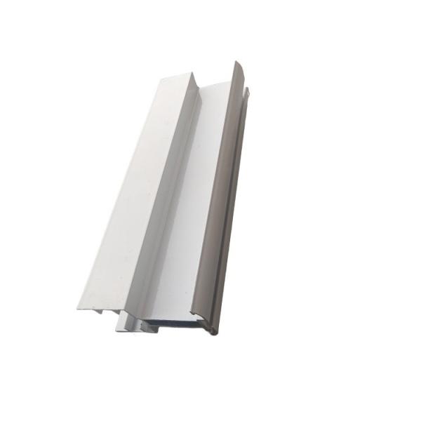 Silver Anodized Aluminum Profile Bathroom Door Length 5.8-6.0M Suitable for Apartment