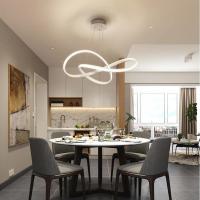 Éclairage d'intérieur acrylique accrochant moderne de lampe de l'ampoule E27 pour l'hôtel