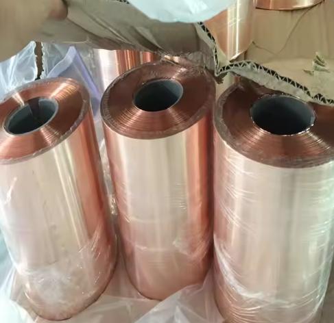 0.01mm Pure Copper Foil C11000 ETP Tu1 For Battery Manufacturing Industrial Applications