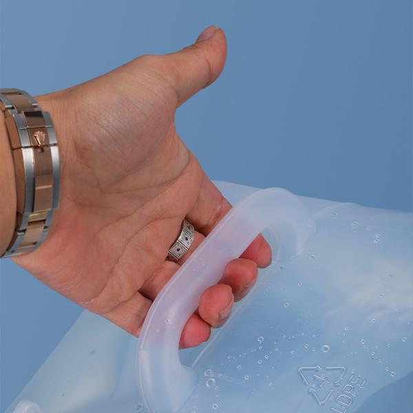 Contenant d'eau portable en forme carrée pour le camping