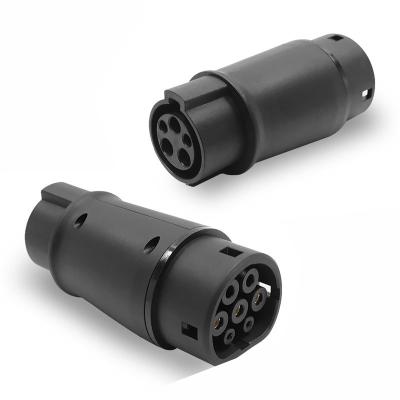 Electric Vehicle Charging Adaptor AC J1772 Charger Plug Type1 to Type2 EV Adapter Type 2 to Type 1 EV Adapter