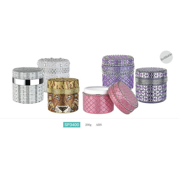 Bouteilles en verre de luxe pour les soins de la peau