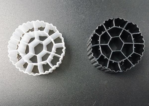 Plastic K1 & K3 Bioball Filter Media Hdpe 25*12mm Ras White Color Bio Carrier