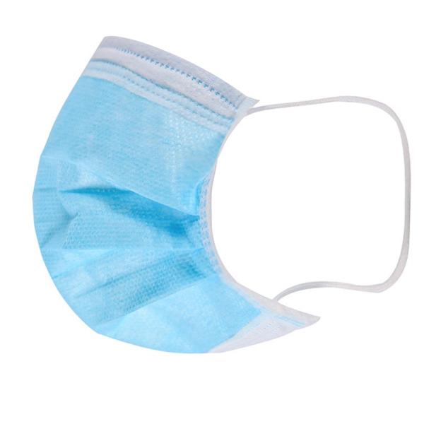 Manufacturer CE FDA in stock earloop anti dust virus Non-woven 3-ply disposable face mask