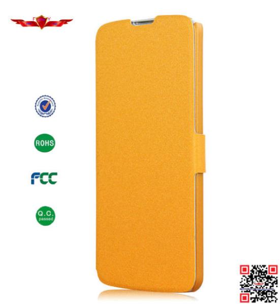 Hot Sell Ultra Thin Colorful PU Flip Leather Cover Case For LG G Pro 2 High Quality