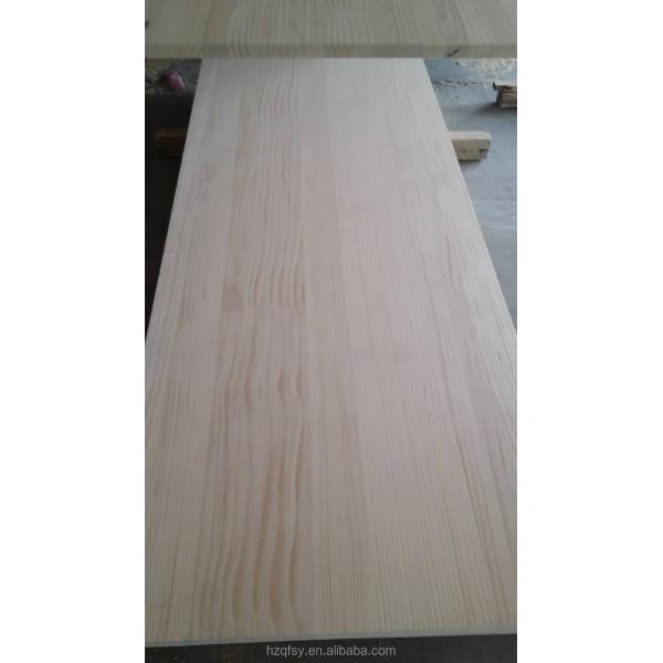 Настраиваемая твердая сосновая доска в натуральной или отбеленной отделке для ваших требований