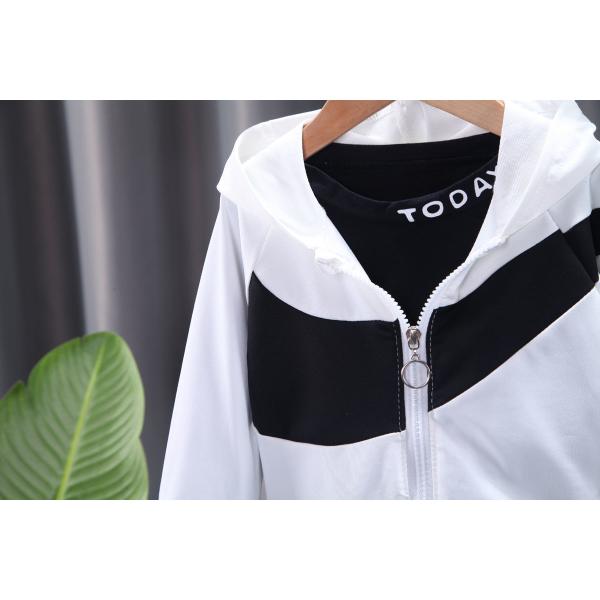 Children's Outfit Sets Toddler Baby Jacket Three Piece Handsome Clothes