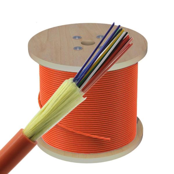 GJFJV-24B1 Cabos ópticos internos de fibra múltipla MFC de estrutura totalmente dielétrica para redes