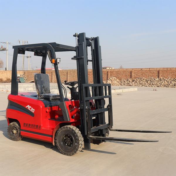 Best Selling Ton All Rough Terrain Electric Forklift Material Handling Machinery 4 Wheel