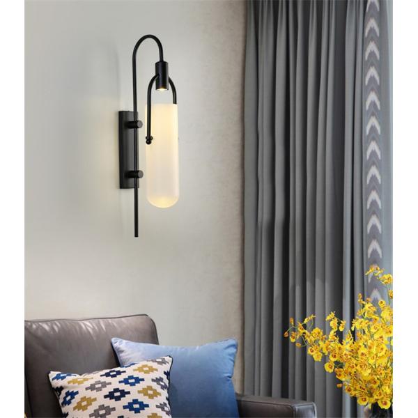 Vintage Classic Wall Light for Bedside Lighting Glass Sconces wall mounted lamp (Wh-VR-101)