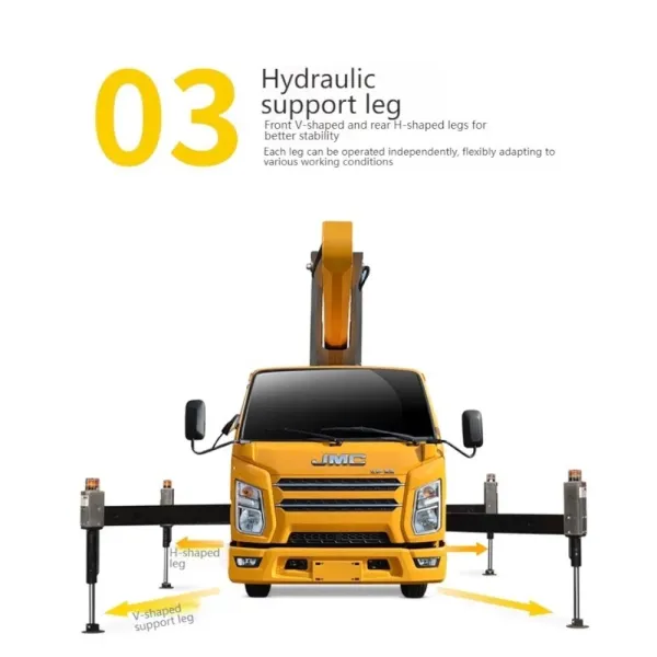 HOWO Aerial Work Vehicle 36m 40m 45m 50m Aerial Working Platform Trucks