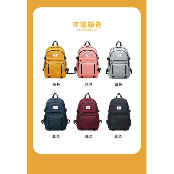 Fashionable Oxford School Bag for Teenagers in Customized Color and Daily School Life