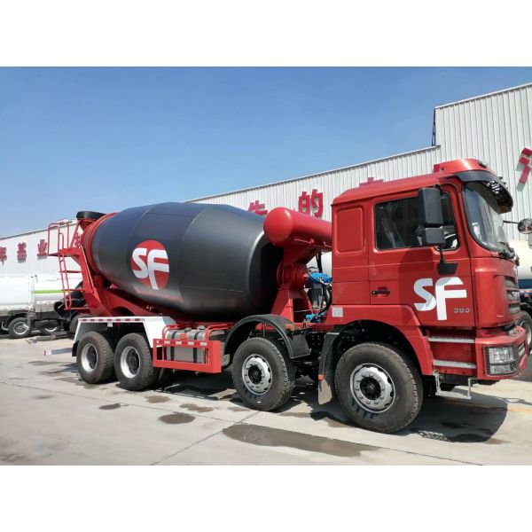 HOWO 8×4 Concrete Mixer Truck with 12m³ Capacity and Heavy-Duty Chassis for Large Construction Projects