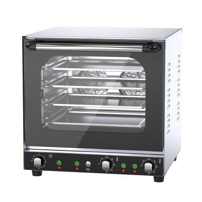 Forno de convecção elétrico de vapor ajustável 690x635x500mm para uso comercial