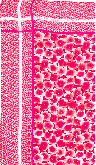 LADY FASHION FLOWER PRINTED SCARF