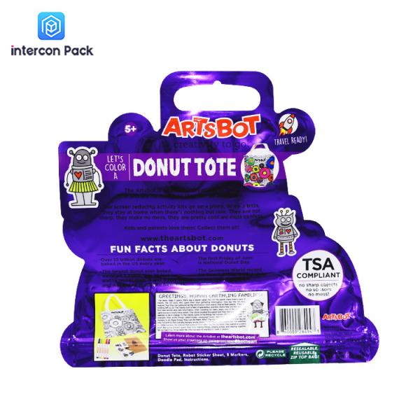 Special Shaped Halloween Candy Gift Bags 0.054mm Eco Friendly Customizable