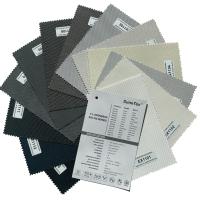 1% d'ouverture Externe Polyester solaire et PVC Roller Blinds Tissus pour le traitement des fenêtres