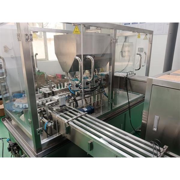 Máquina avançada de preenchimento de gel com 5 kW e ± 0,5-2% de precisão de preenchimento