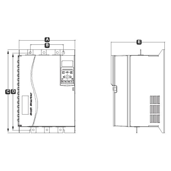 55KW 3 Phase Pump Starter 480VAC Electric Motor Starter 3 Phase