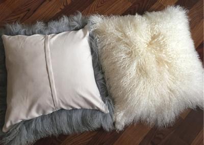 16 mongolian sheepskin pillow Sheepskin Wool Fur Leather Pillowcase Mongolian Lambswool Pillow