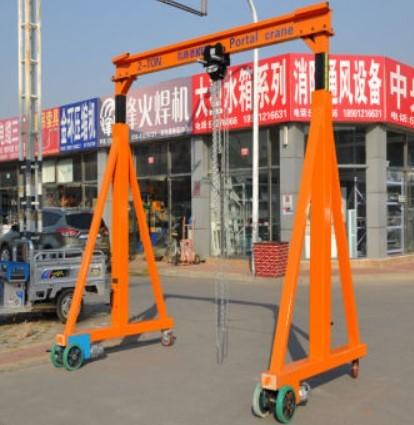 Adaptable Green Electric Gantry Crane Energy Efficient