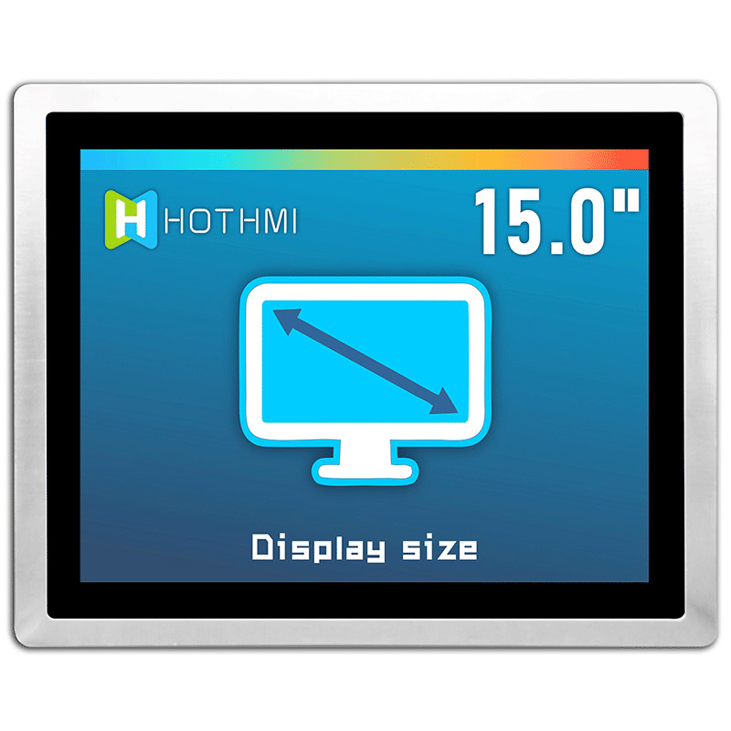 15.0 дюймовый Pcap Monitor HI LCD Screen 1024x768 IPS TFT LCD дисплейный модуль
