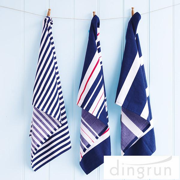 OEM Full Print Kitchen Tea Towels , 100 Cotton Kitchen Dish Cloths 25*50cm