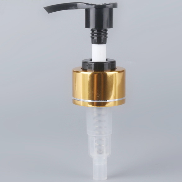 Galvanized Thread 28 / 410 Plastic Lotion Pumps Long Nozzle Injection Molding