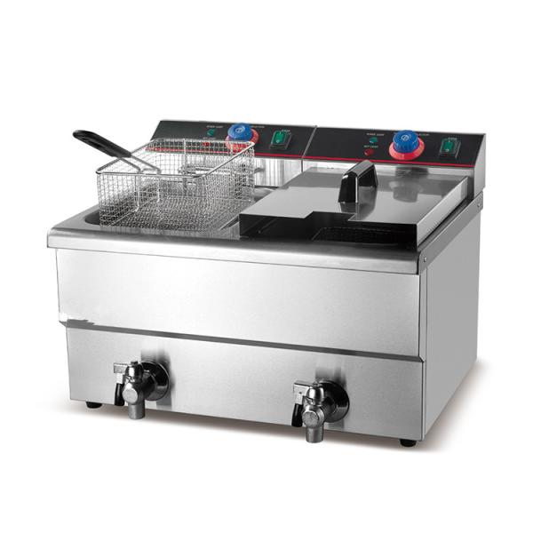 Electric Fryer Commercial Cooking Equipment Counter Top Electric Deep Fryer