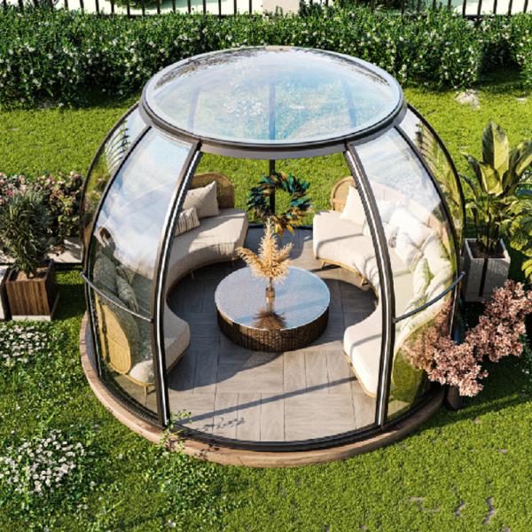 Hotel Transparent House Bubble Room Sun Room Star Room Garden Terrace Design Style Contemporary