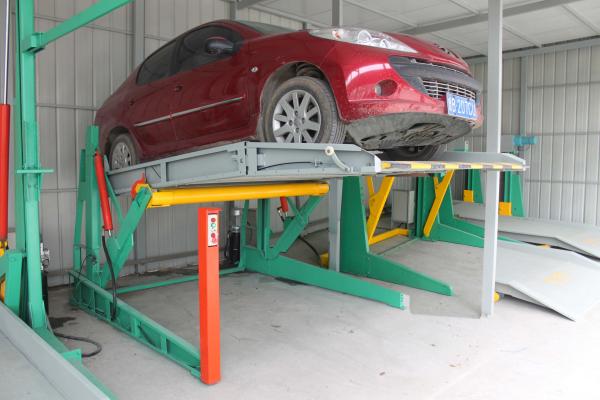 Simple Car Parking Lift 2000KG Electric Hydraulic Luffing Car Parking Lift Easy Car Stacker