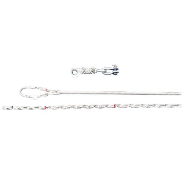 Overhead Line Preformed Armor Rods , FTTH Fiber Optic ADSS Suspension Clamp