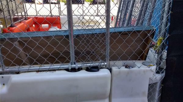 chain link temporary construction fence panels 6FT X 10F Mesh 2 3/8  x 2 3/8 ( 60mm x 60mm ) x 12 gauge wire