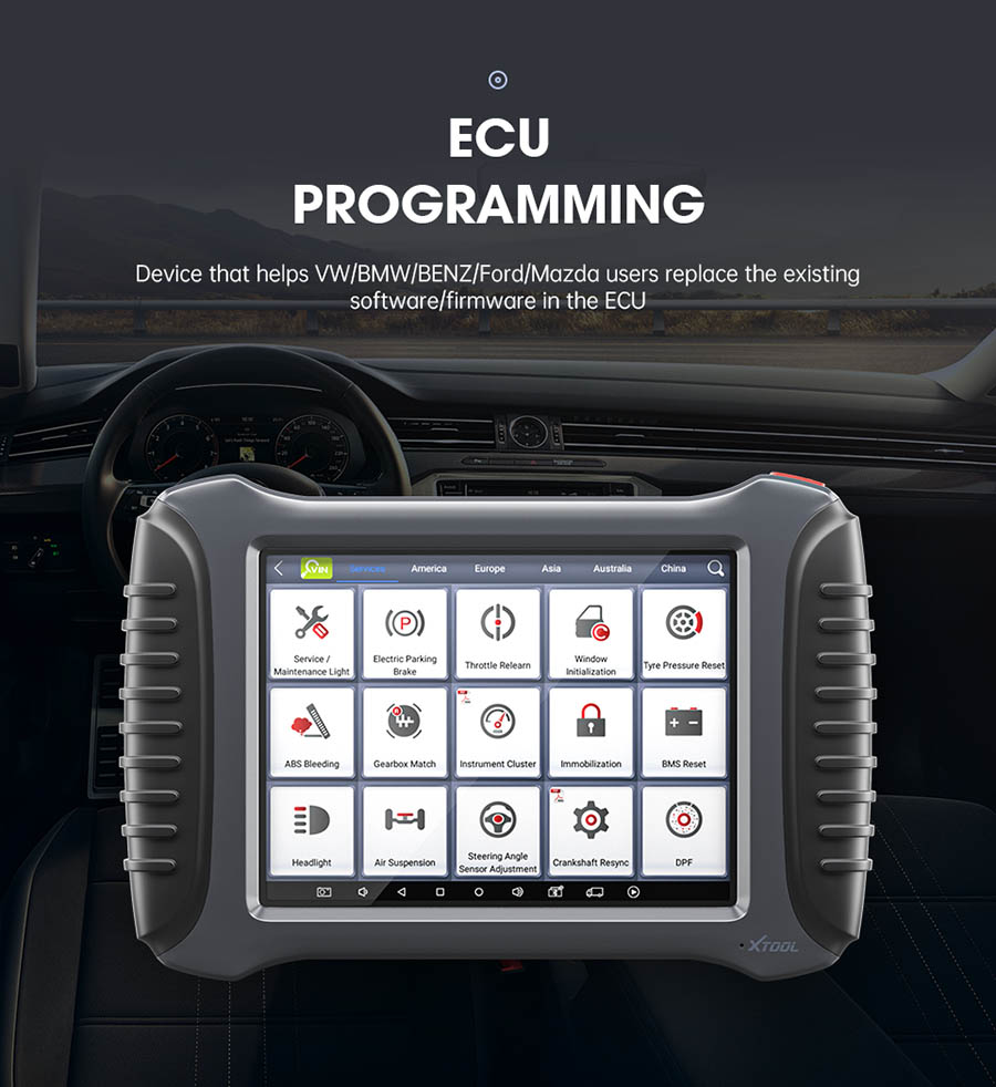 XTOOL A80 Pro полный системный диагностический сканер поддержка Benz и  онлайн программирование