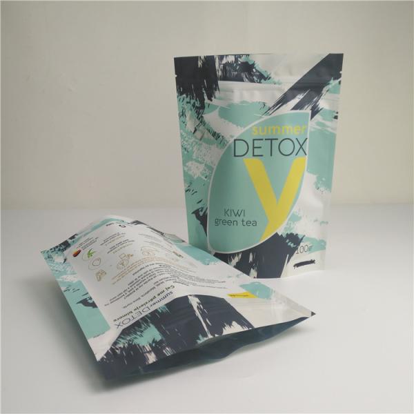 Стойте вверх пакетики чая зеленого цвета кофе упаковывая Resealable сумки закуски еды Eco дружелюбные влагостойкие