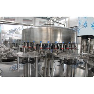 Industrial Monoblock Filling Machine Semi Automatic Soft Drink Bottling Equipment