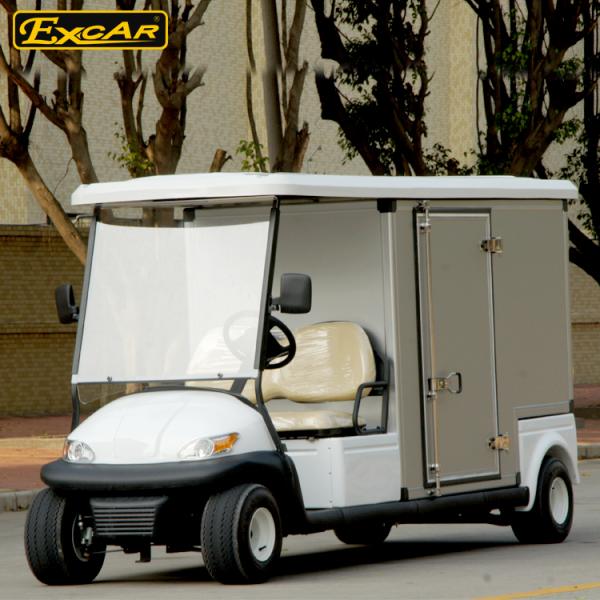 Тележки еды ЭСКАР тележка напитка гольфа 5КВ электрической белая с стальным шасси