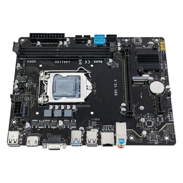 wholesale gaming motherboards Matx INTEL LGA1150 PC Motherboard Support 4th GEN INTEL Processor H81 B8H-V2.6-H