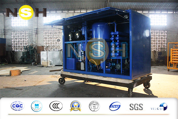 誘電性の変圧器の油純化器の脱水のガス抜き処理の再生力の維持