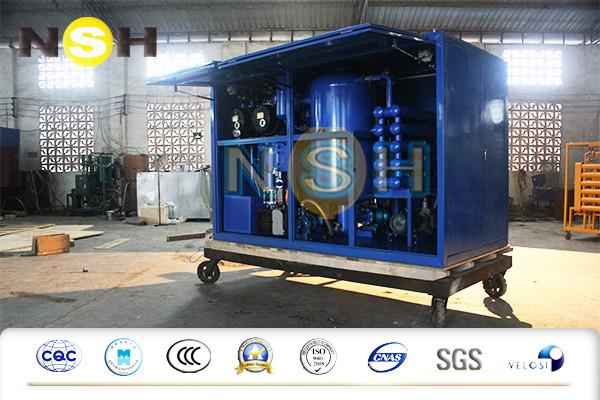 Manutenção dielétrica do poder da regeneração da desgaseificação da desidratação do purificador de óleo do transformador