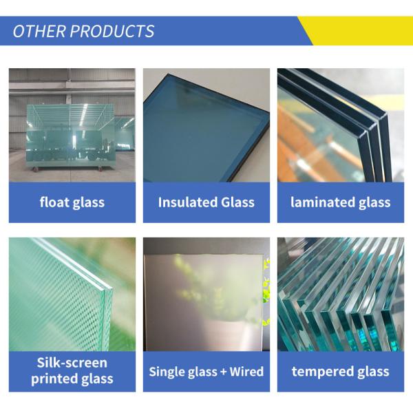 Solid Structure Glass Color Mirror Decorative Glass Clear or Tinted Made Float Glass