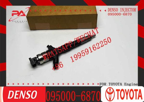 para el inyector del conductor de Toyota 0950006870 y el ensamblaje del inyector de combustible 095000 6870 095000-6870 para Toyota 1KD-FTV