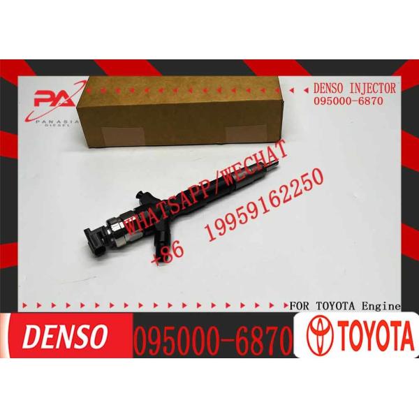 для Toyota Driver Injector 0950006870 Сборка топливного инжектора 095000 6870 095000-6870 для Toyota 1KD-FTV