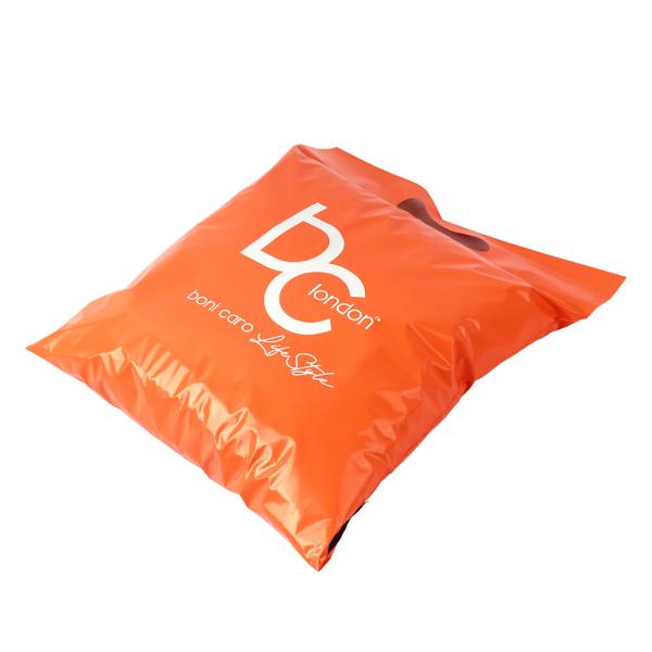 SZCX Custom Printed Poly Mailer With Handle Recyclable Poly Mailers Double Self -sealing Strong Toughness