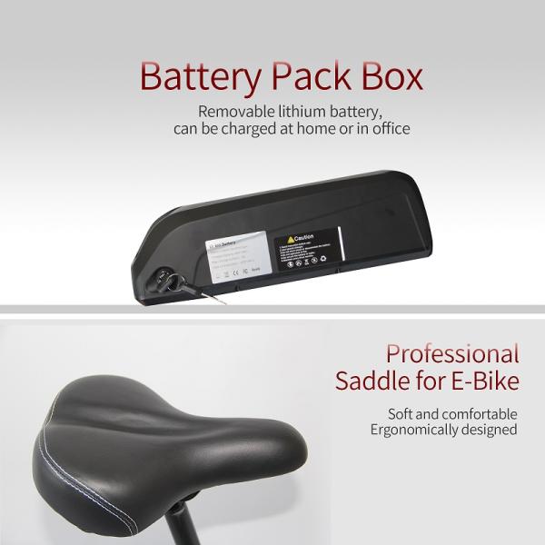 LED Headlight 26 Inch Electric Mountain Bike Battery Assist KETELES Multipattern