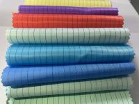 110gsm 5mm Stripe Design Antiestático ESD Tecido antiestático para confecção de vestuário industrial