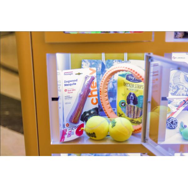 Dog Park Outside Location 24/7 Pet Products Dog Grooming Washing Smart Vending Machine For Pet Food